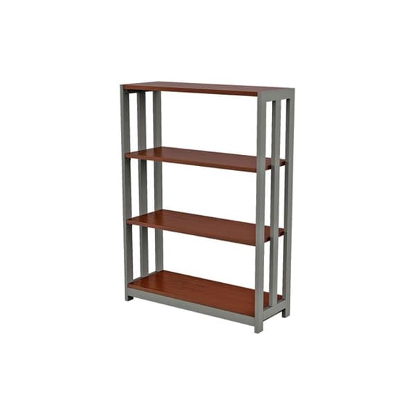 Linea Italia LineaItali, TRENTO LINE BOOKCASE, 31 1/2W X 11 1/2D X 43 1/4H, CHERRY TR735CH - main